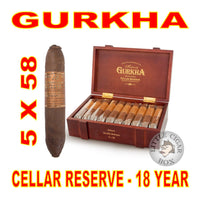 GURKHA CELLAR RESERVE EDICION ESPECIAL 18 YEAR SOLARA - www.LittleCigarBox.com