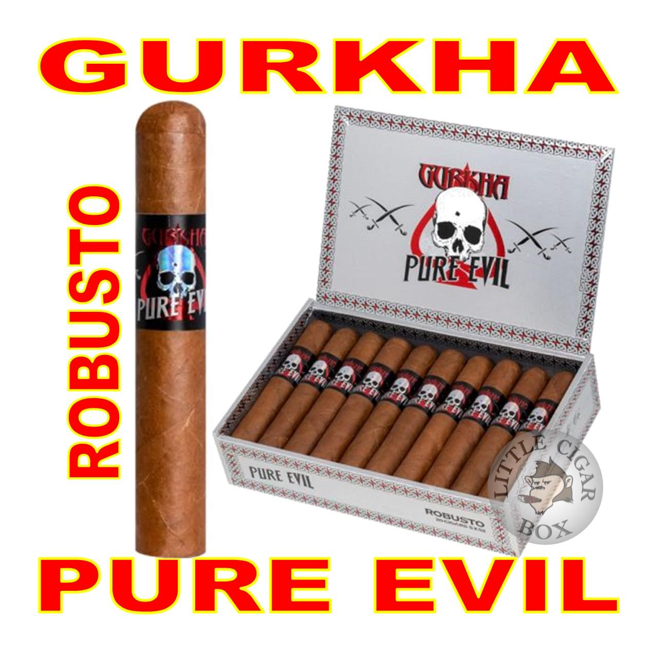 GURKHA PURE EVIL CIGARS - www.LittleCigarBox.com