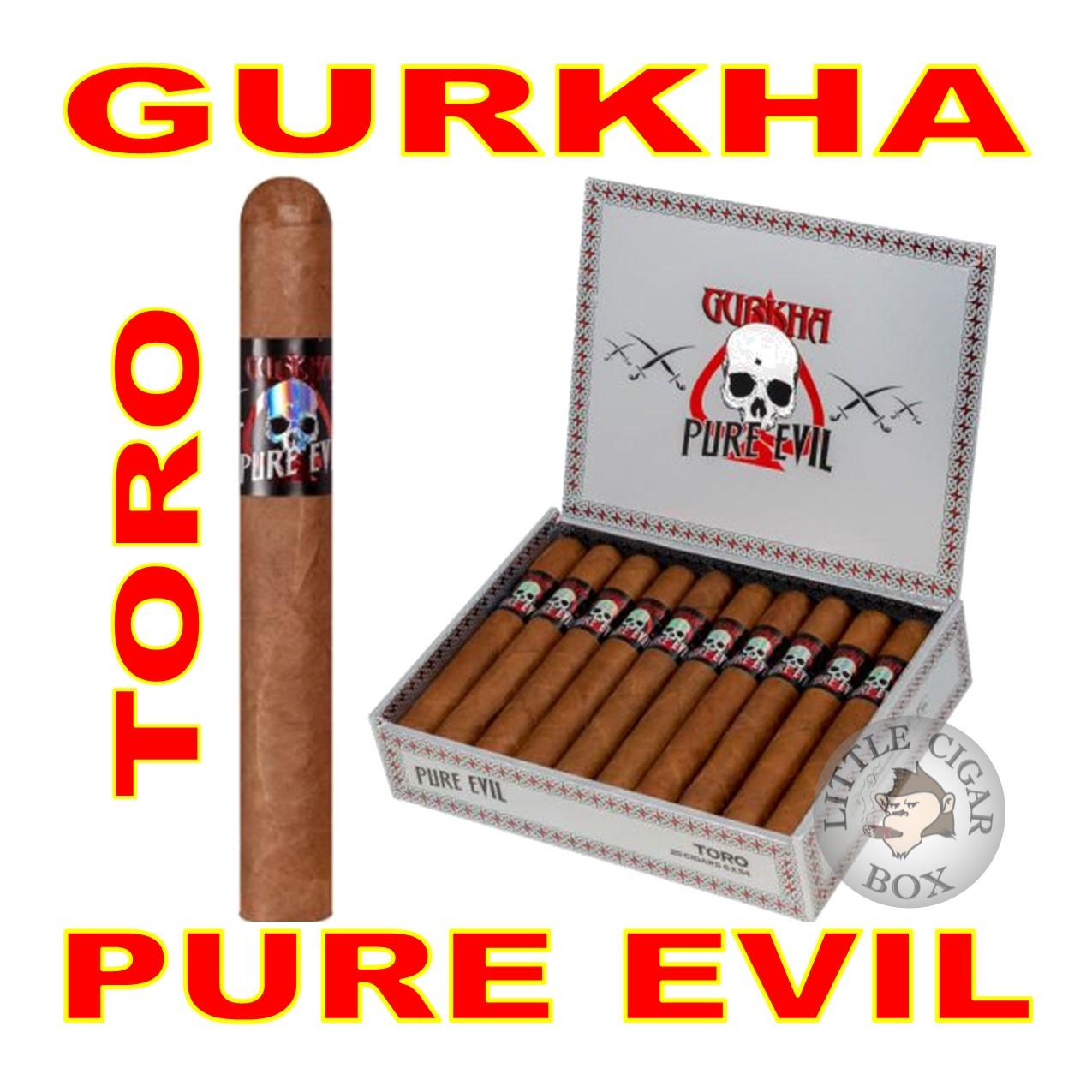 GURKHA PURE EVIL CIGARS - www.LittleCigarBox.com