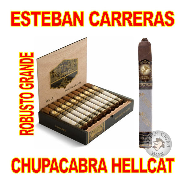 ESTEBAN CARRERAS CHUPACABRA HELLCAT ROBUSTO GRANDE - www.LittleCigarBox.com