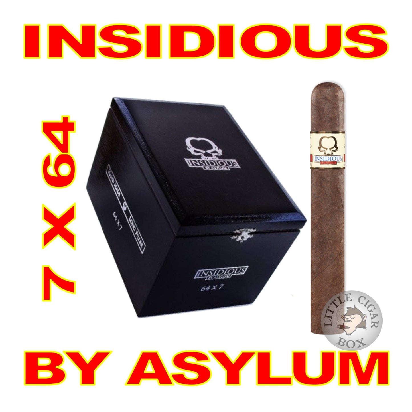 INSIDIOUS GORDO 64X7 MADURO - www.LittleCigarBox.com