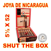 JOYA DE NICARAGUA SHUT THE BOX ROBUSTO GRANDE - www.LittleCigarBox.com