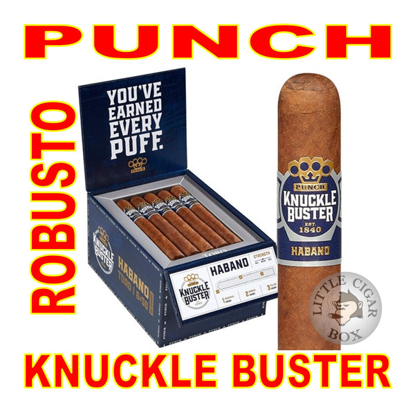 PUNCH KNUCKLE BUSTER ROBUSTO - www.LittleCigarBox.com