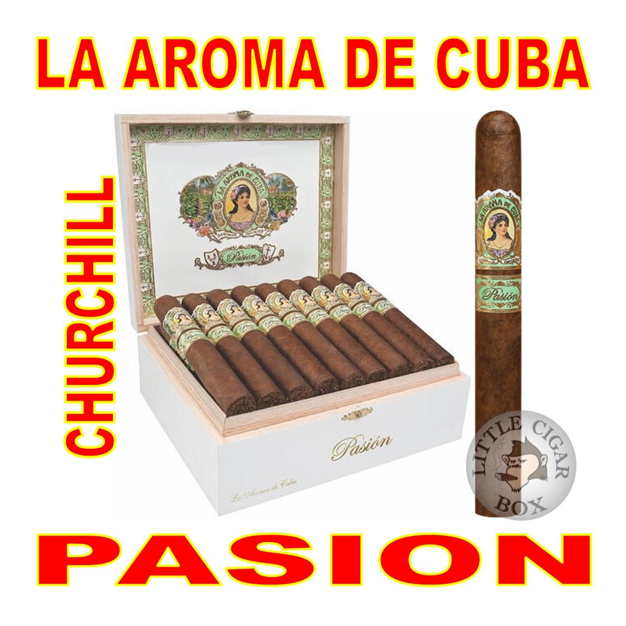 LA AROMA DE CUBA PASION CHURCHILL - www.LittleCigarBox.com