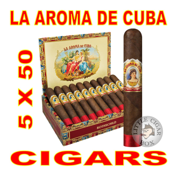 LA AROMA DE CUBA ROTHCHILD - www.LittleCigarBox.com