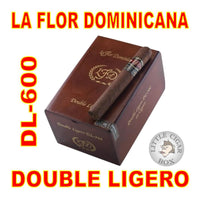 LA FLOR DOMINICANA DOUBLE LIGERO DL-600 MADURO - www.LittleCigarBox.com