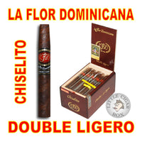 LA FLOR DOMINICANA DOUBLE LIGERO CHISELITO NATURAL - www.LittleCigarBox.com