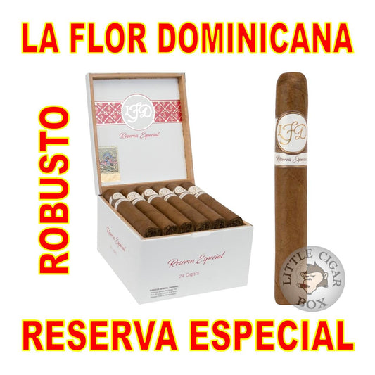 LA FLOR DOMINICANA RESERVA ESPECIAL ROBUSTO - www.LittleCigarBox.com