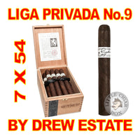 LIGA PRIVADA No. 9 CORONA DOBLE BY DREW ESTATE - www.LittleCigarBox.com