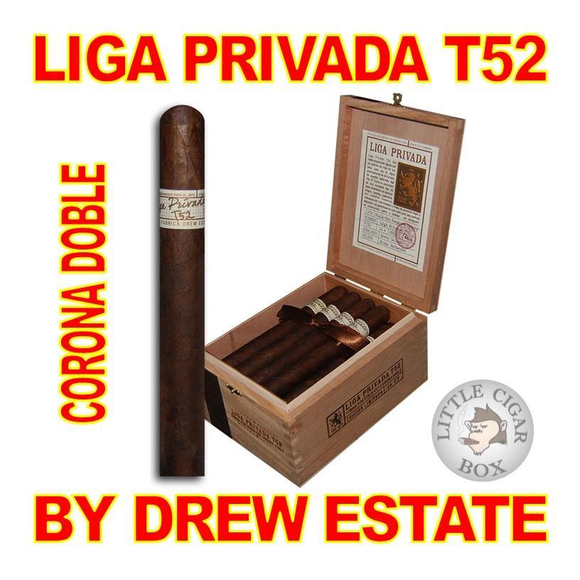 LIGA PRIVADA T52 CORONA DOBLE BY DREW ESTATE - www.LittleCigarBox.com