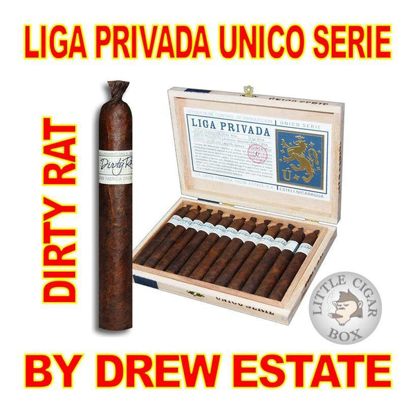 LIGA PRIVADA UNICO SERIE DIRTY RAT BY DREW ESTATE - www.LittleCigarBox.com