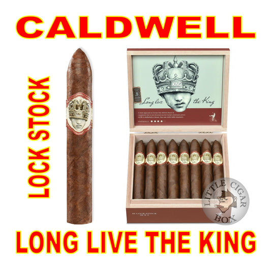 CALDWELL LONG LIVE THE KING LOCK STOCK - www.LittleCigarBox.com