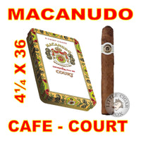 MACANUDO CAFE COURT 5-CT TINS - www.LittleCigarBox.com