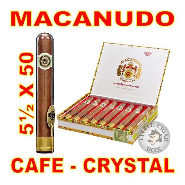 MACANUDO CAFE CRYSTAL NATURAL - www.LittleCigarBox.com