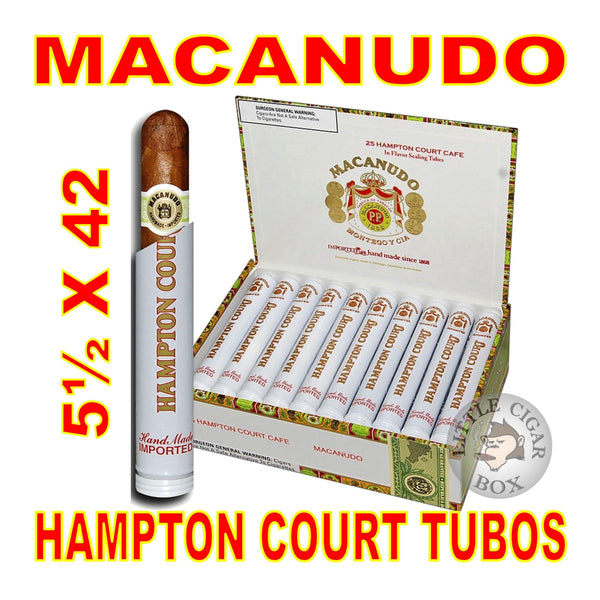 MACANUDO CAFE HAMPTON COURT TUBOS - www.LittleCigarBox.com