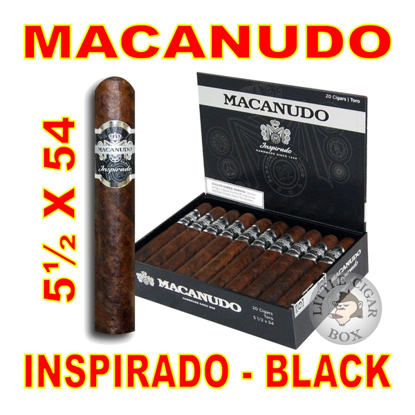 MACANUDO INSPIRADO BLACK TORO - www.LittleCigarBox.com