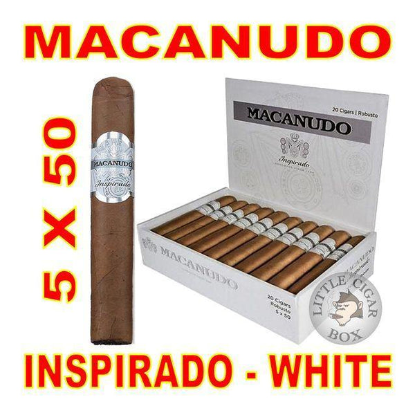 MACANUDO INSPIRADO WHITE ROBUSTO - www.LittleCigarBox.com