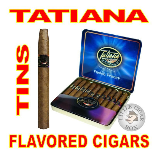 TATIANA MINI TINS 10-CT FUSION FRENZY - www.LittleCigarBox.com