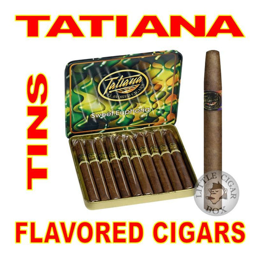 TATIANA MINI TINS 10-CT SWEET EUPHORIA - www.LittleCigarBox.com