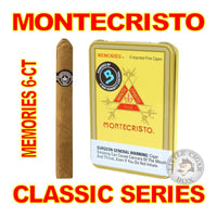MONTECRISTO CLASSIC SERIES MEMORIES 6-CT TIN - www.LittleCigarBox.com