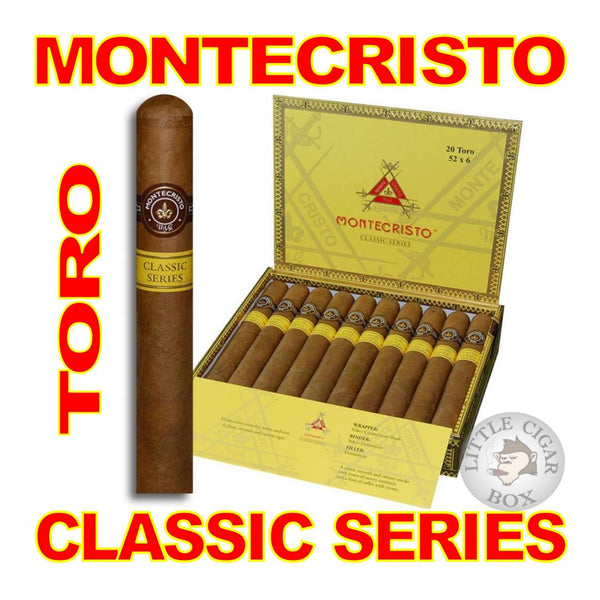 MONTECRISTO CLASSIC SERIES TORO - www.LittleCigarBox.com
