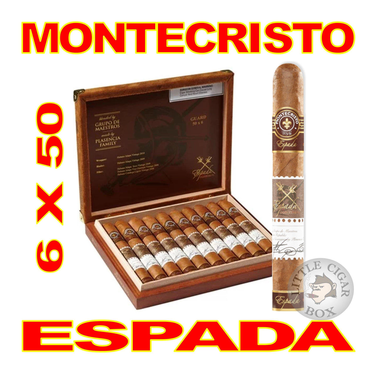 MONTECRISTO ESPADA GUARD – www.LittleCigarBox.com
