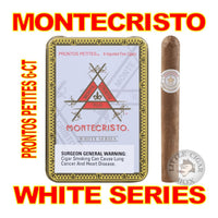 MONTECRISTO WHITE SERIES PRONTOS PETITES 6-CT - www.LittleCigarBox.com
