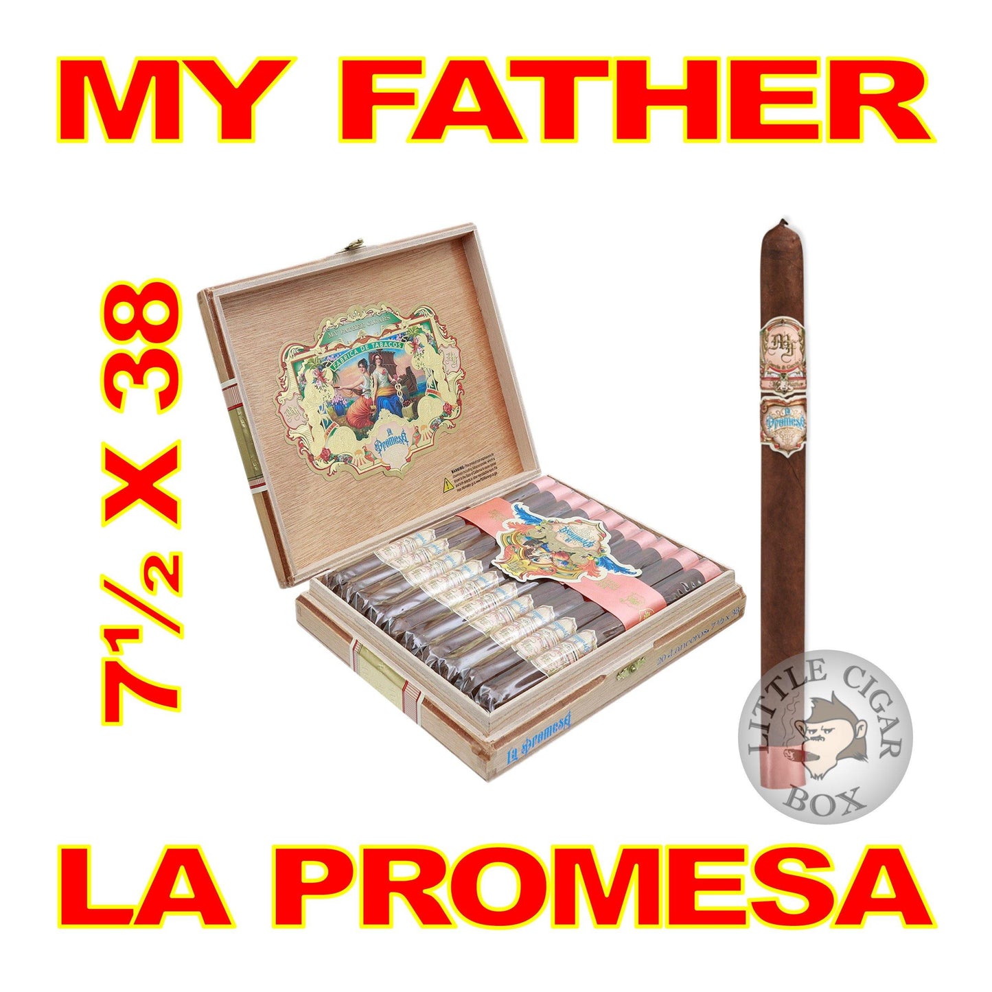 MY FATHER LA PROMESA LANCERO - www.LittleCigarBox.com