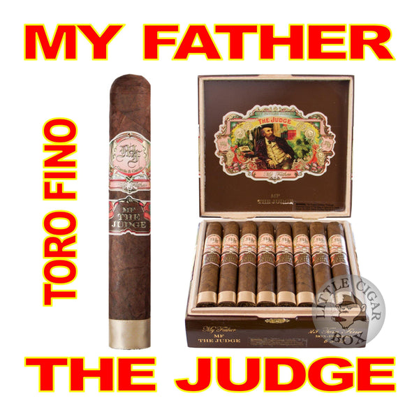 MY FATHER THE JUDGE TORO FINO - www.LittleCigarBox.com