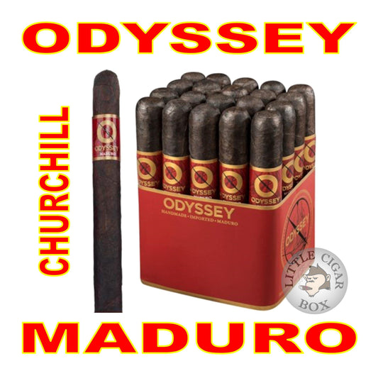 ODYSSEY CHURCHILL MADURO - www.LittleCigarBox.com