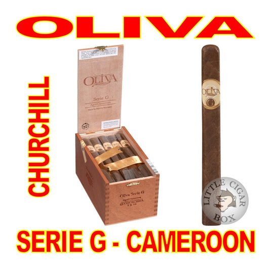 OLIVA SERIE G CHURCHILL CAMEROON - www.LittleCigarBox.com