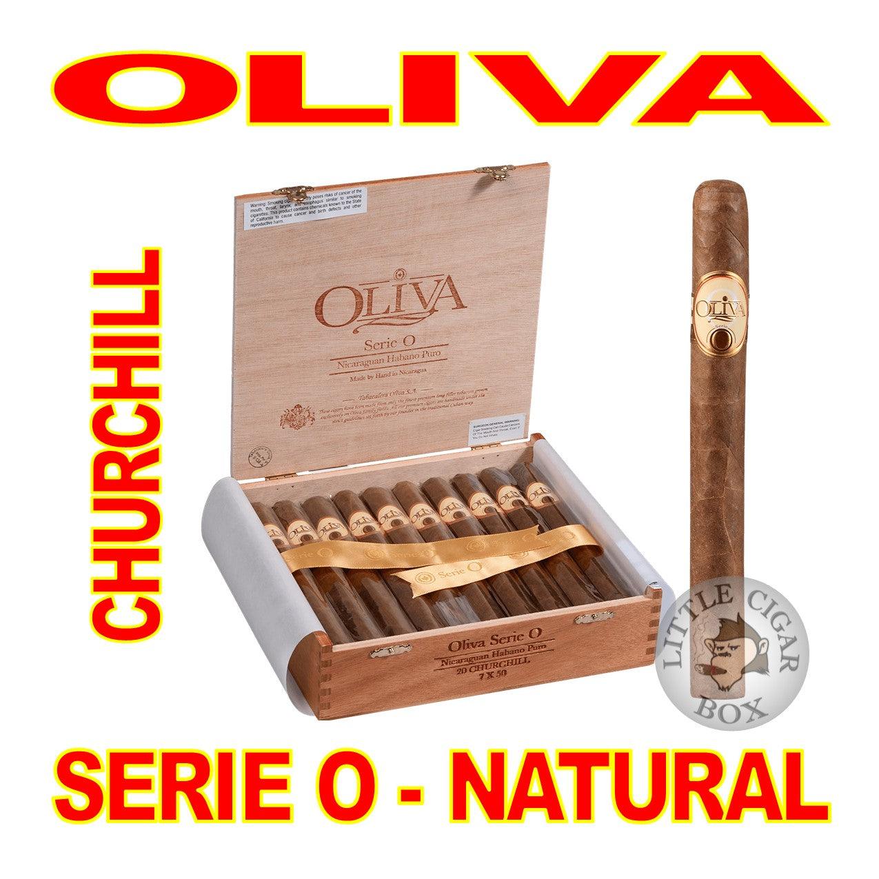 OLIVA SERIE O CHURCHILL NATURAL - www.LittleCigarBox.com