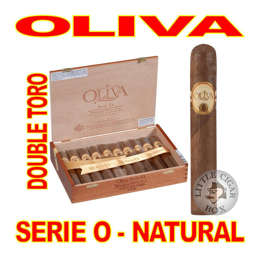 OLIVA SERIE O DOUBLE TORO NATURAL - www.LittleCigarBox.com