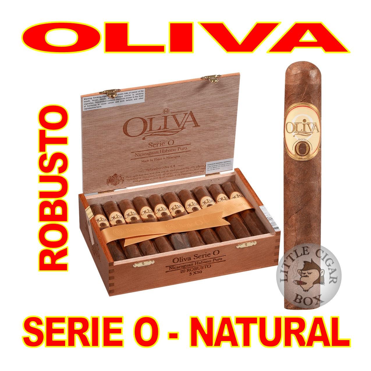 OLIVA SERIE O ROBUSTO NATURAL - www.LittleCigarBox.com