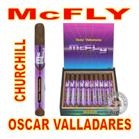 McFLY BY OSCAR VALLADARES CHURCHILL NATURAL - LITTLE CIGAR BOX