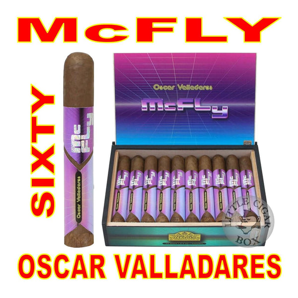 McFLY BY OSCAR VALLADARES SIXTY NATURAL - LITTLE CIGAR BOX