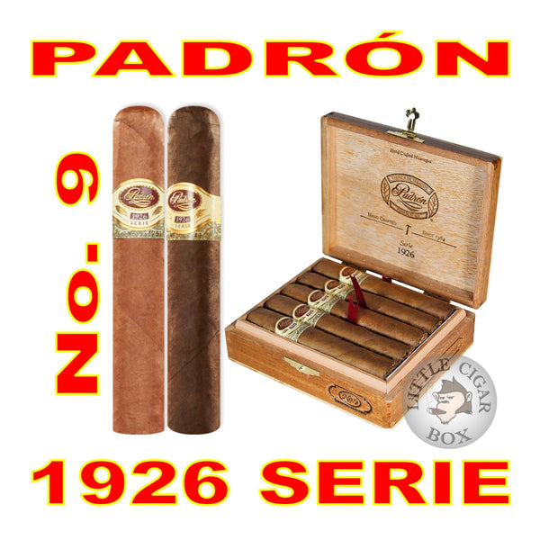 PADRON 1926 SERIE No.9 CIGARS NAT/MAD - www.LittleCigarBox.com