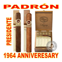PADRON 1964 ANNIVERSARY SERIES PRESIDENTE NATURAL - www.LittleCigarBox.com