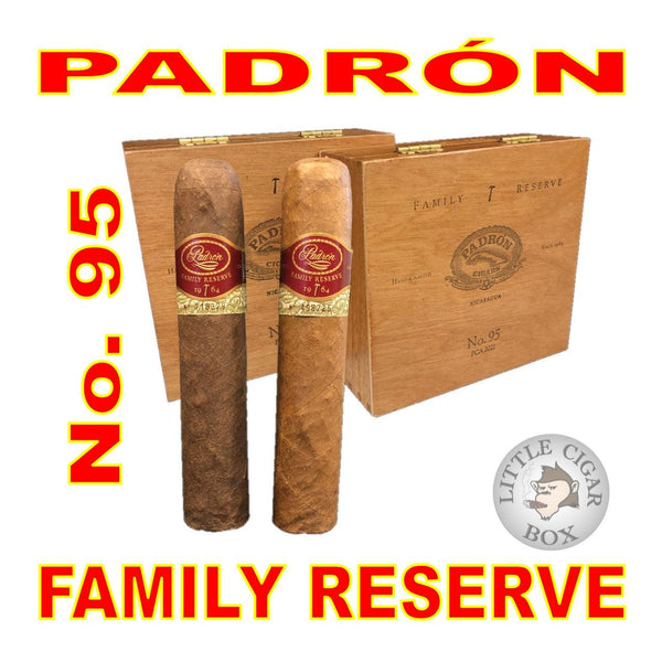 PADRON FAMILY RESERVE No. 95 NATURAL - www.LittleCigarBox.com
