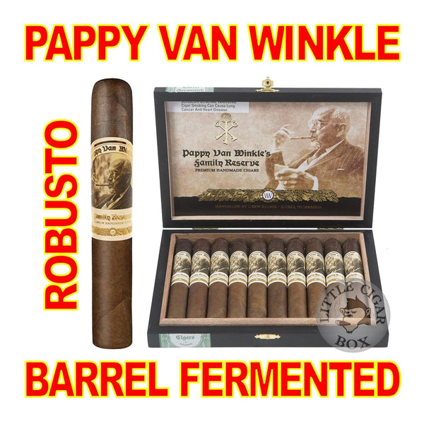 PAPPY VAN WINKLE BARREL FERMENTED ROBUSTO - www.LittleCigarBox.com