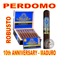 PERDOMO RESERVE 10TH ANNIVERSARY MADURO ROBUSTO - www.LittleCigarBox.com