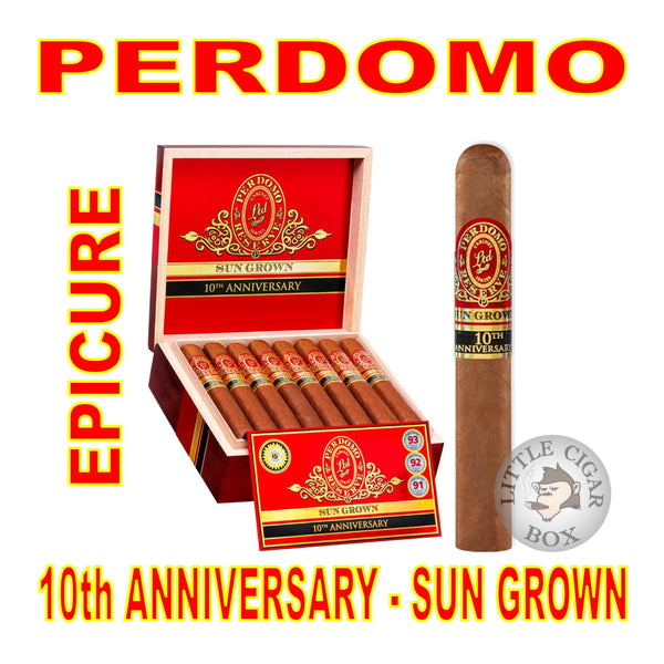 PERDOMO RESERVE 10TH ANNIVERSARY SUN GROWN EPICURE - www.LittleCigarBox.com