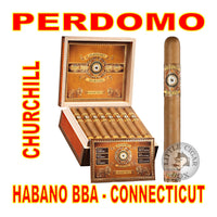 PERDOMO HABANO BBA CONNECTICUT CHURCHILL - www.LittleCigarBox.com