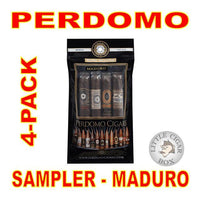 PERDOMO MADURO 4-PACK SAMPLER - www.LittleCigarBox.com