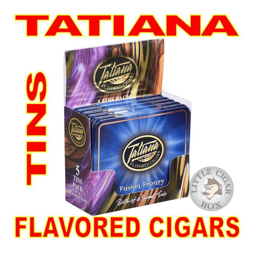 TATIANA PETITE TINS 10-CT FUSION FRENZY - www.LittleCigarBox.com