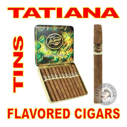 TATIANA PETITE TINS 10-CT SWEET EUPHORIA - www.LittleCigarBox.com