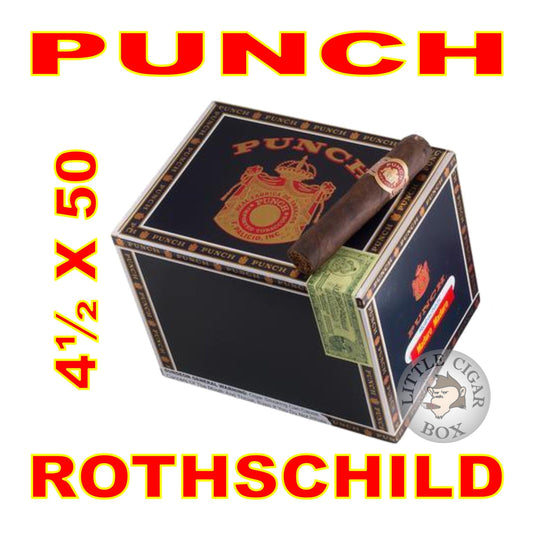 PUNCH CLASICO ROTHSCHILD MADURO MADURO - www.LittleCigarBox.com