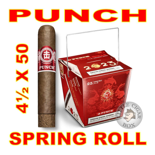 PUNCH SPRING ROLL CIGARS