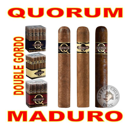 QUORUM DOUBLE GORDO CLASSIC - www.LittleCigarBox.com