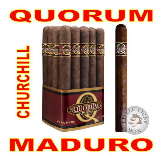 QUORUM CHURCHILL MADURO - www.LittleCigarBox.com